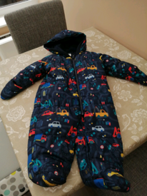 debenhams baby boy snowsuit